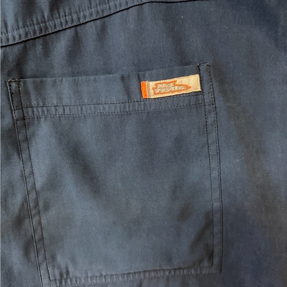 Men's "No Fear" Swim Short Quick-Dry Navy Blue Size M - Picture 6 of 7